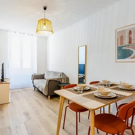 Le Ciotaden Cosy T3 En Centre Ville-plages-parking アパート ラシオタ